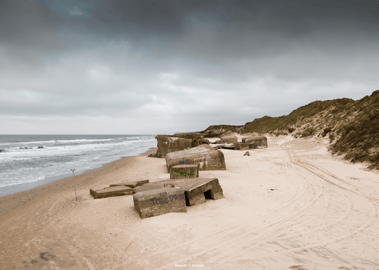 Bunkerne ved Løkken strand